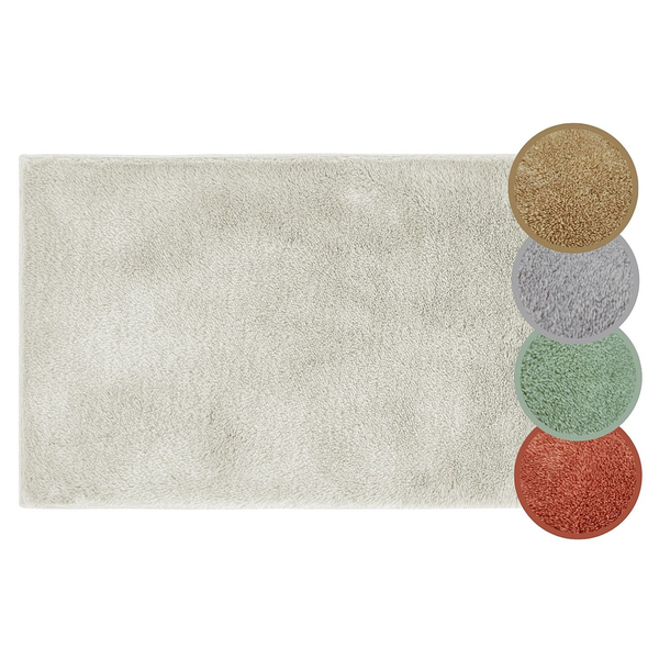 Badematte Florida - recyceltes Polyester - Beige - 40 x 60 cm