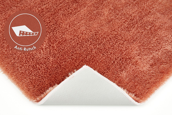 Badematte Florida - recyceltes Polyester - Rot - 40 x 60 cm