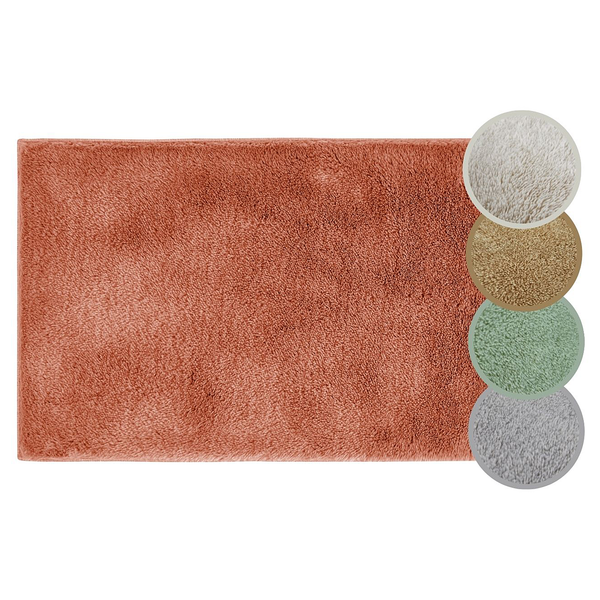 Badematte Florida - recyceltes Polyester - Rot - 40 x 60 cm