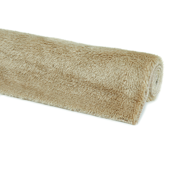 Badematte Florida 2er-Set Kombination B - recyceltes Polyester - Taupe