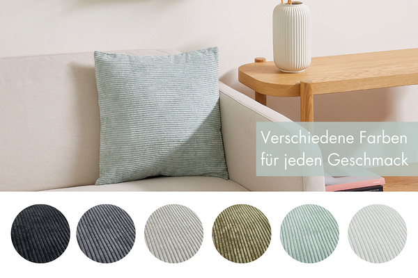 Kissen Emy - Polyester - Grün