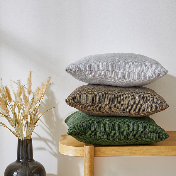 Kissen Jenny - Polyester - Taupe