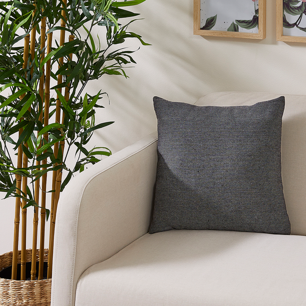 Kissen Jenny - Polyester - Dunkelgrau