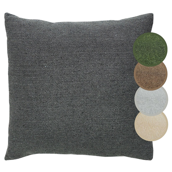 Kissen Jenny - Polyester - Dunkelgrau