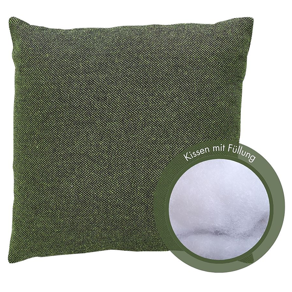 Kissen Jenny - Polyester - Grün