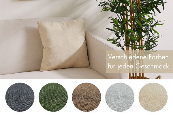 Kissen Jenny - Polyester - Beige