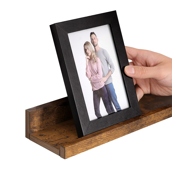 Wandboard Cottondale mit Rand 3er-Set - Dunkelbraun
