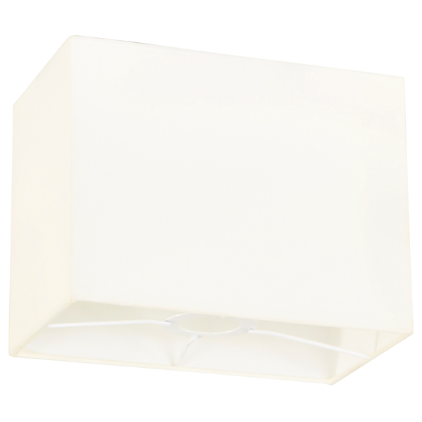 Lampenschirm Typ D - Baumwolle - Weiß