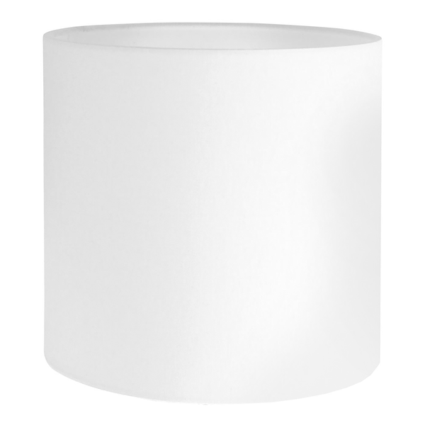 Lampenschirm Typ A - Baumwolle - Weiß - Durchmesser: 20 cm