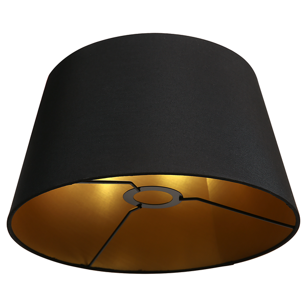 Lampenschirm Typ F - Samt - Schwarz