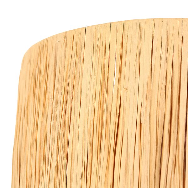 Lampenschirm Typ A - Pflanzengras - Braun - 20 x 15 cm