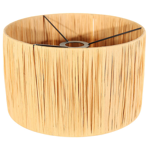Lampenschirm Typ A - Pflanzengras - Braun - 30 x 18 cm