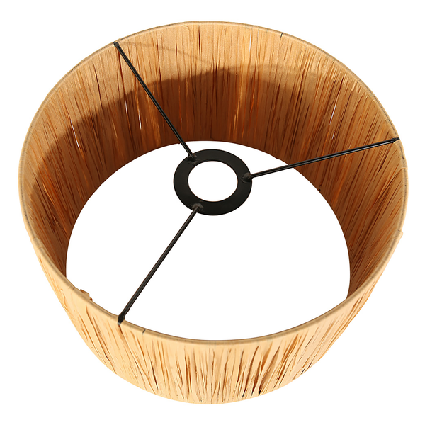 Lampenschirm Typ A - Pflanzengras - Braun - 30 x 18 cm