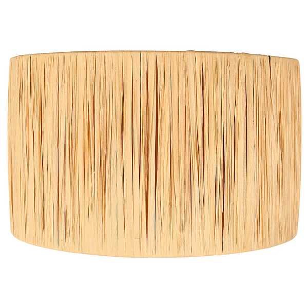 Lampenschirm Typ A - Pflanzengras - Braun - 30 x 18 cm