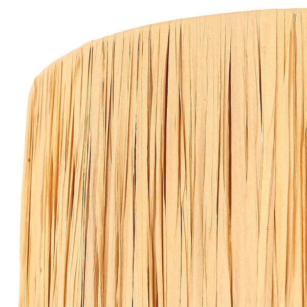 Lampenschirm Typ A - Pflanzengras - Braun - 30 x 18 cm