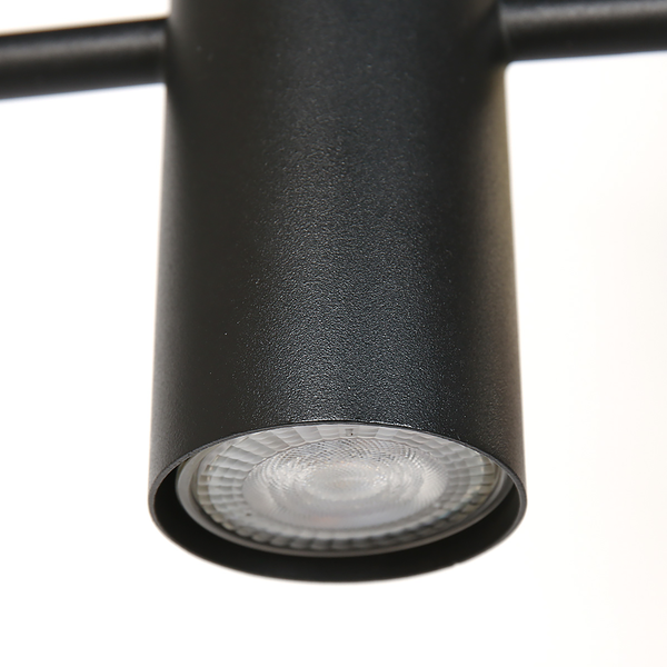 Pendelleuchte Constellation - Aluminium / Farbglas - 5-flammig - Messing