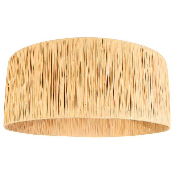 Lampenschirm Typ A - Pflanzengras - Braun - 50 x 20 cm