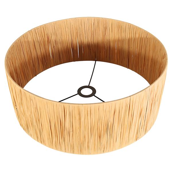 Lampenschirm Typ A - Pflanzengras - Braun - 50 x 20 cm