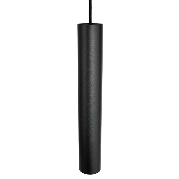 Pendelleuchte Bollique 5-flammig Rund - Aluminium / Rauchglas - Schwarz