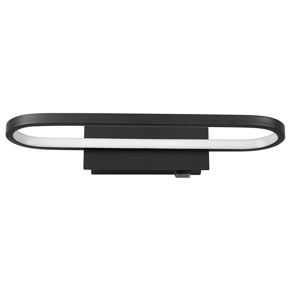 LED-Wandleuchte Gianni Typ B - Silikon / Eisen - 1-flammig