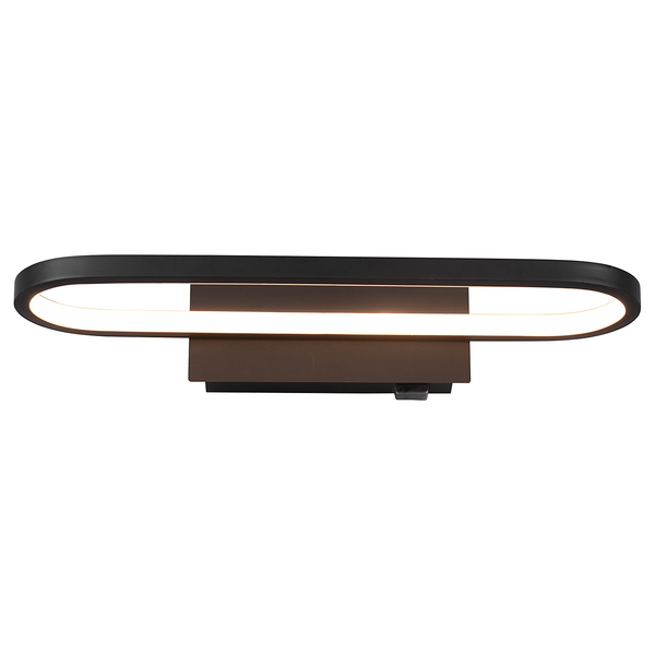 LED-Wandleuchte Gianni Typ B - Silikon / Eisen - 1-flammig