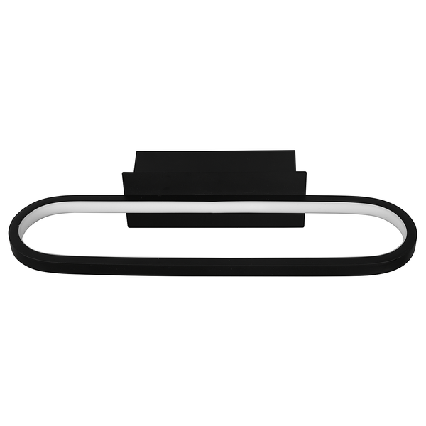 LED-Wandleuchte Gianni Typ B - Silikon / Eisen - 1-flammig