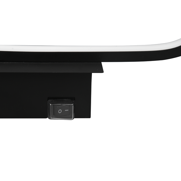 LED-Wandleuchte Gianni Typ B - Silikon / Eisen - 1-flammig