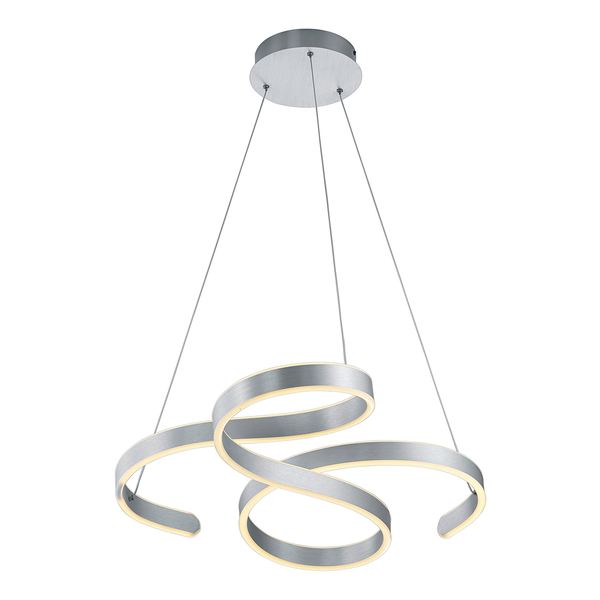 LED-Pendelleuchte Francis - Eisen - 1-flammig