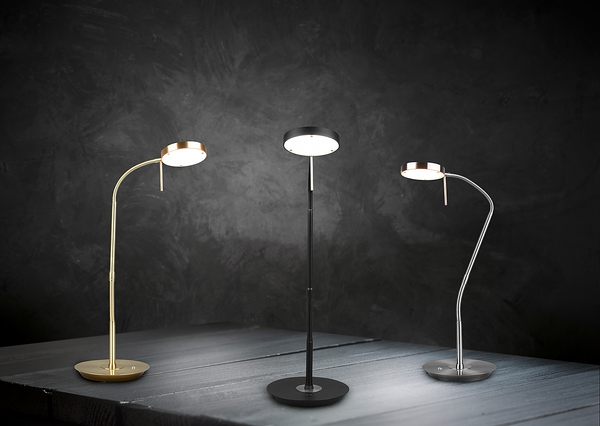 LED-Tischleuchte Monza - Eisen / PVC - 1-flammig