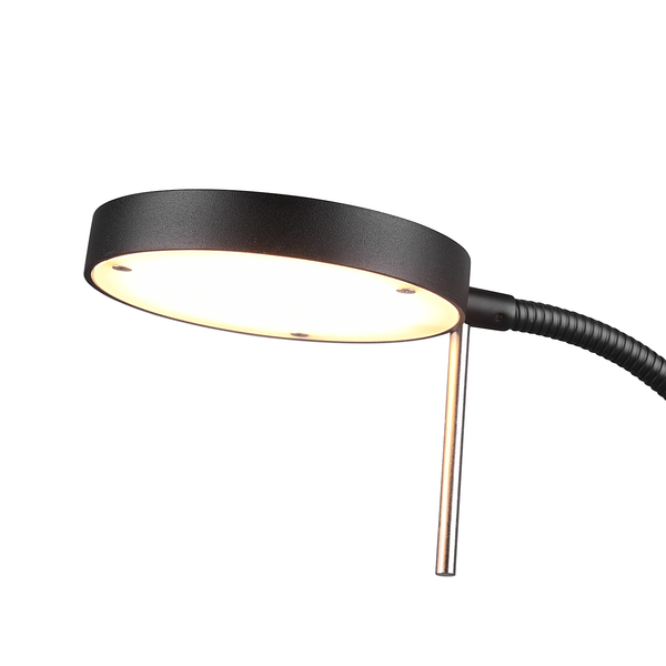 LED-Tischleuchte Monza - Eisen / PVC - 1-flammig