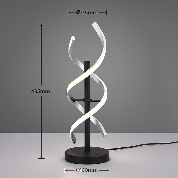 LED-Tischleuchte Sequence - Aluminium - 1-flammig