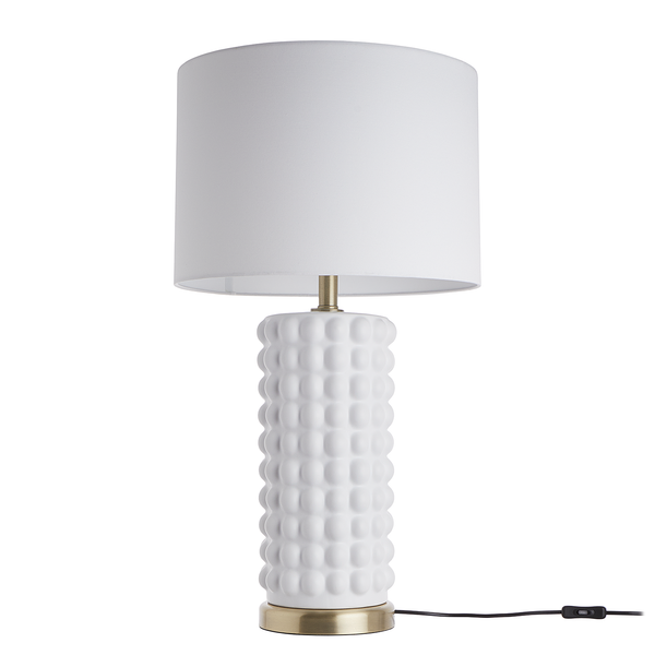 Tischleuchte SCULPTURE XL - Keramik / Metall - Beige