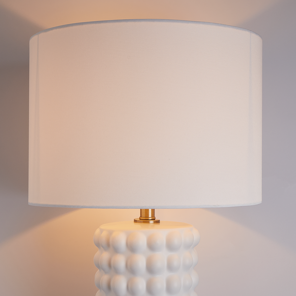 Tischleuchte SCULPTURE XL - Keramik / Metall - Beige