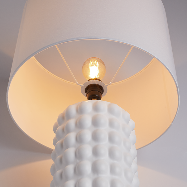 Tischleuchte SCULPTURE XL - Keramik / Metall - Beige