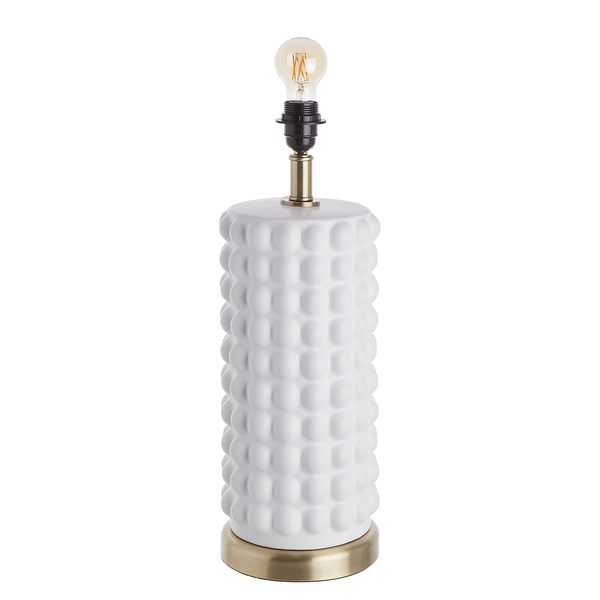 Tischleuchte SCULPTURE XL - Keramik / Metall - Beige