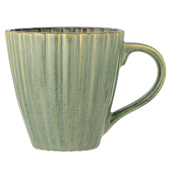 Tasse Latina 6er-Set - Steingut - Grün
