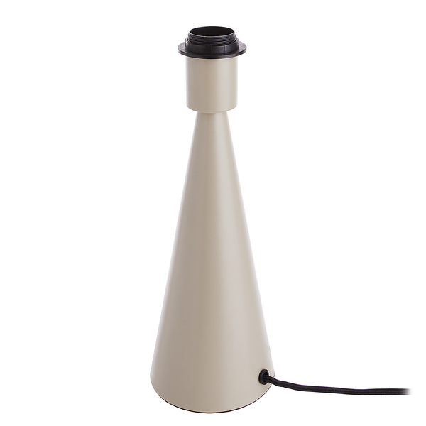 Tischleuchte NEXO - Metall / Textil - 1-flamig - Creme