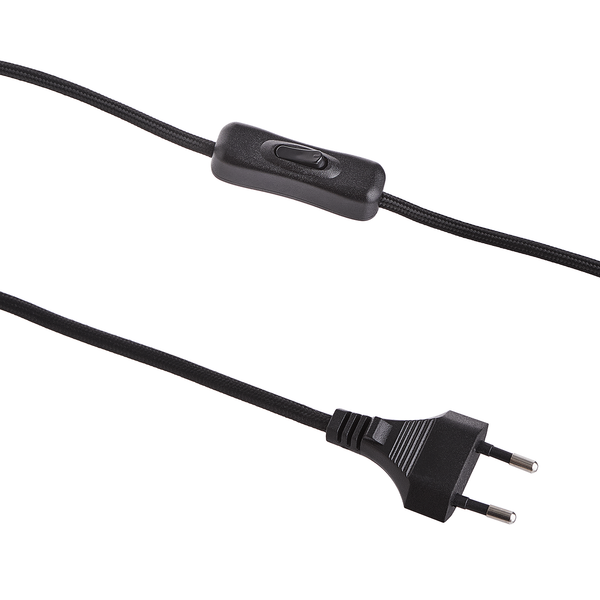 Tischleuchte NEXO - Metall / Textil - 1-flamig - Creme