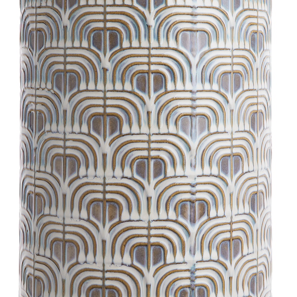 Tischleuchte YUKI - Keramik / Textil - 1-flammig
