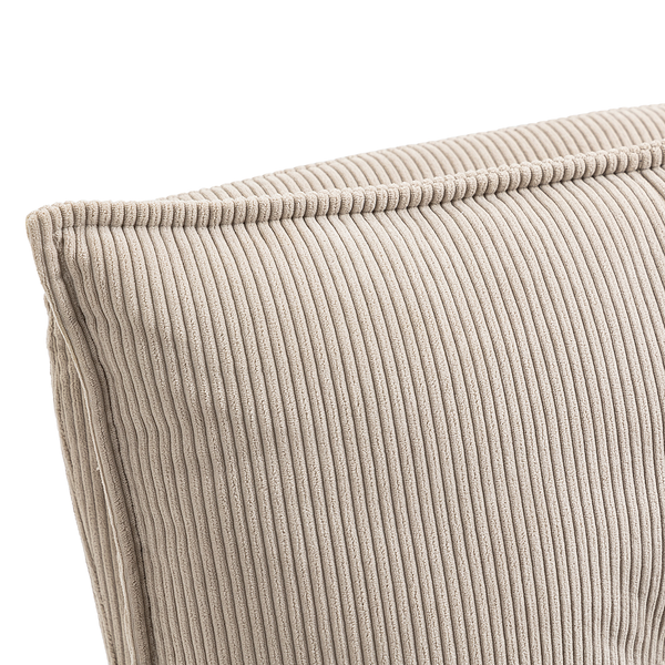 Drehbarer Armlehnenstuhl DIDRIP 2er-Set - Cord - Cappuccino