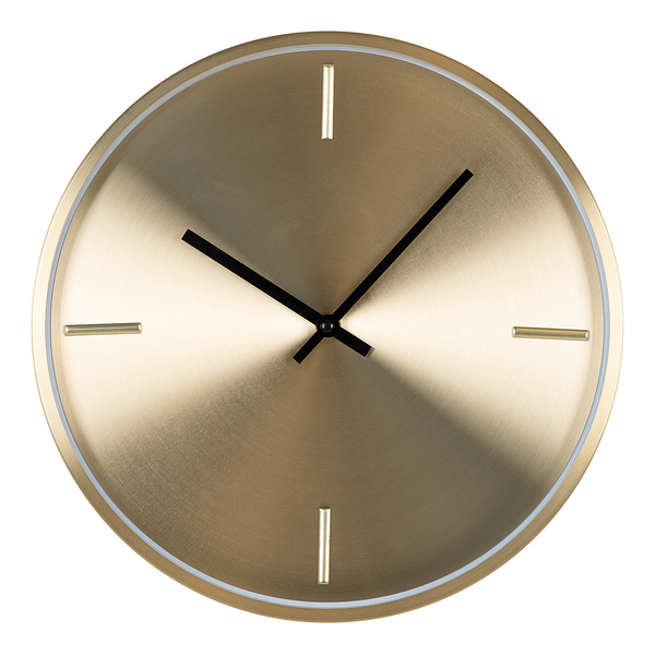 Wanduhr Istanbul - Aluminum - Gold