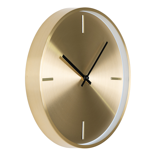 Wanduhr Istanbul - Aluminum - Gold