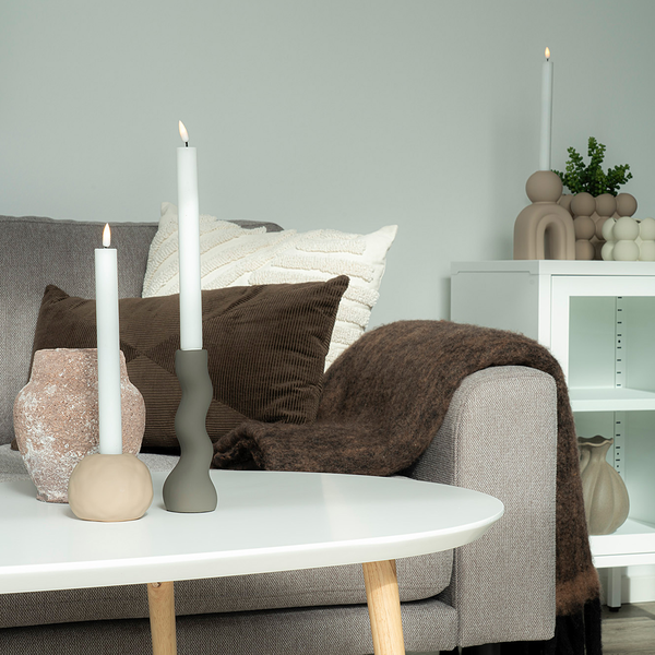 Dekokissen Griffith - Baumwollstoff - Braun