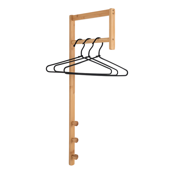 Wandgarderobe Trento - Bamboo - Natur