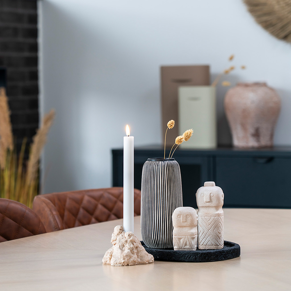 Dekofigur Ailili Typ A - Zement - Beige