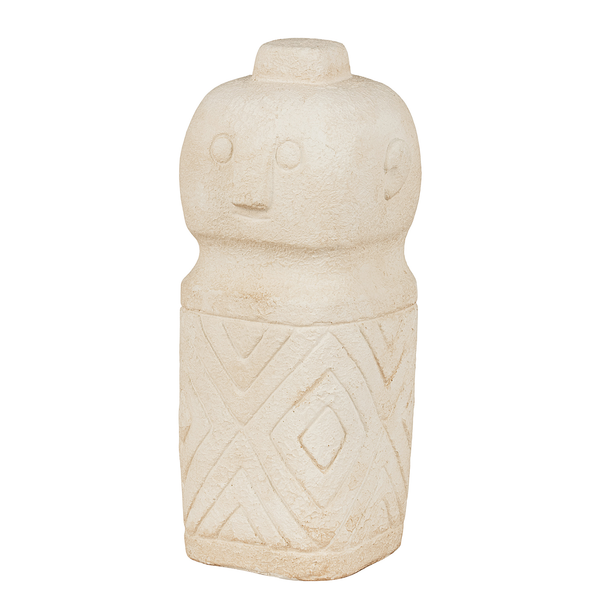 Dekofigur Ailili Typ B - Zement - Beige