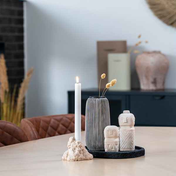 Dekofigur Ailili Typ B - Zement - Beige