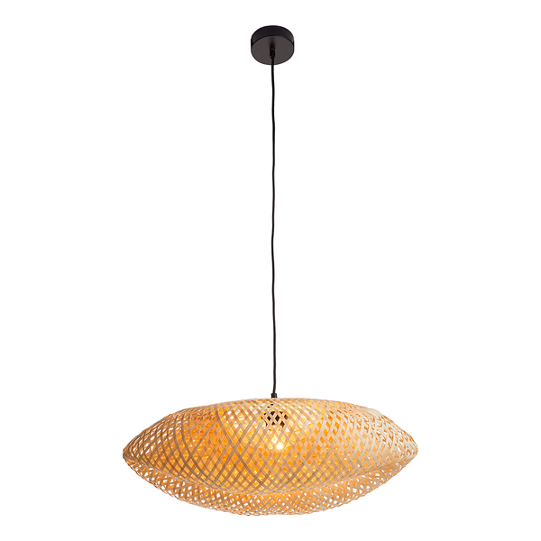 Hängeleuchte MISAKI - Bambus - 1-flammig - 40 x 20 cm