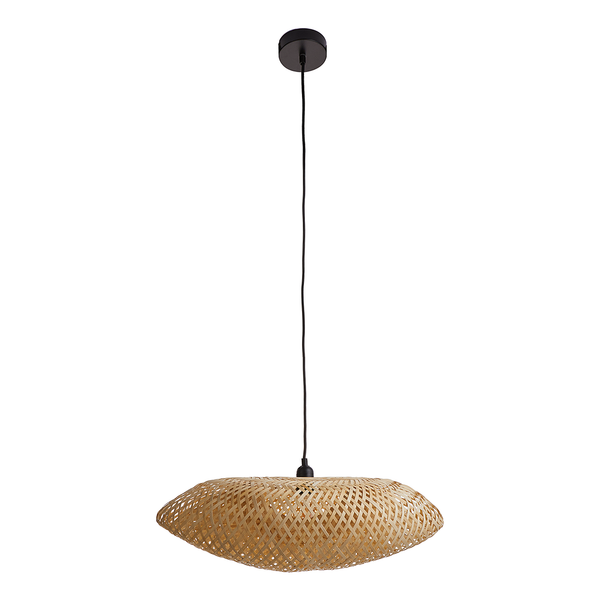 Hängeleuchte MISAKI - Bambus - 1-flammig - 40 x 20 cm
