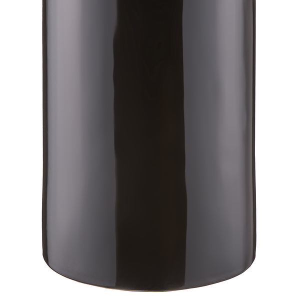 Tischleuchte FRONT ROW - Keramik / Textil - 1-flammig - Grau / Hellgrau